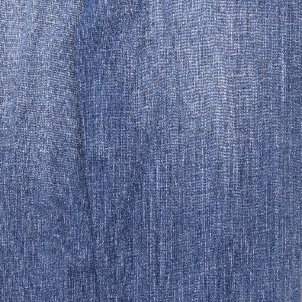 Sonoma Womens Blue Cotton Skinny Jeans Size 34 in Regular Zip