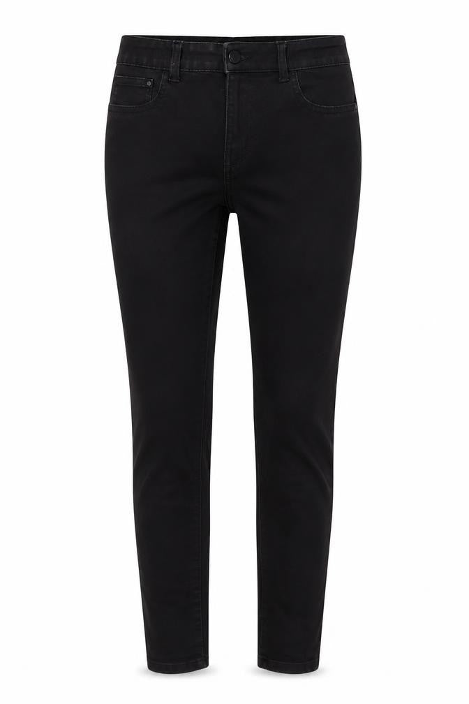 Womens UK Size 10 Denim & Co. Regular Fit Skinny Black Jeans