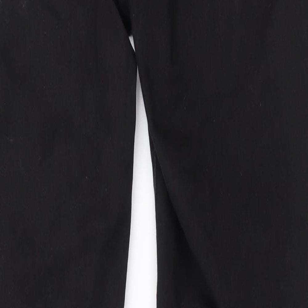 Denim & Co. Womens Black Cotton Skinny Jeans Size 10 Regular Zip
