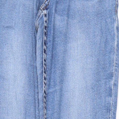 Womens UK Size 8 H&M Regular Fit Skinny Blue Jeans