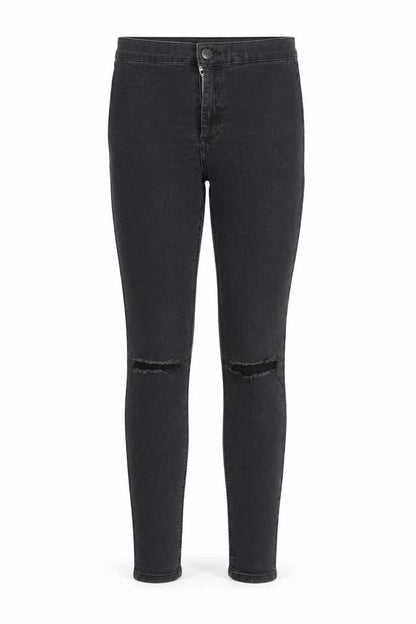 Womens UK Size 28 in Topshop Regular Fit Straight Grey Jeans