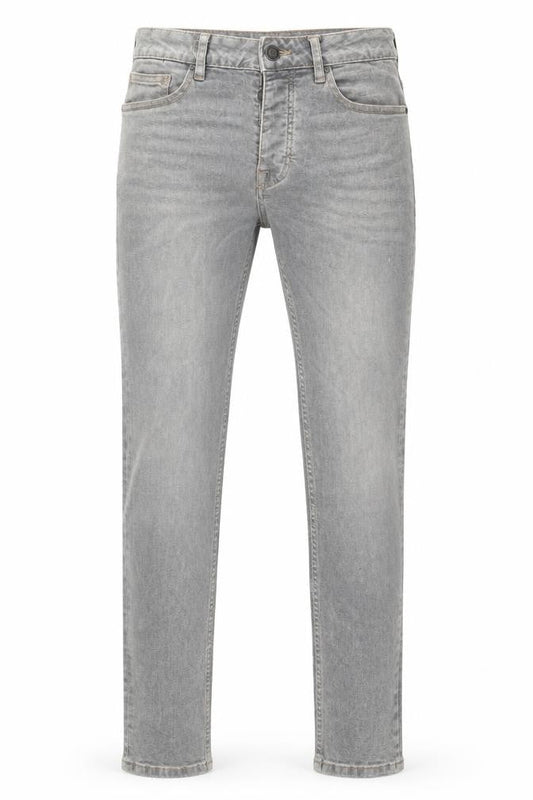 Mens UK Size 30 in Denim & Co. Regular Fit Skinny Grey Jeans