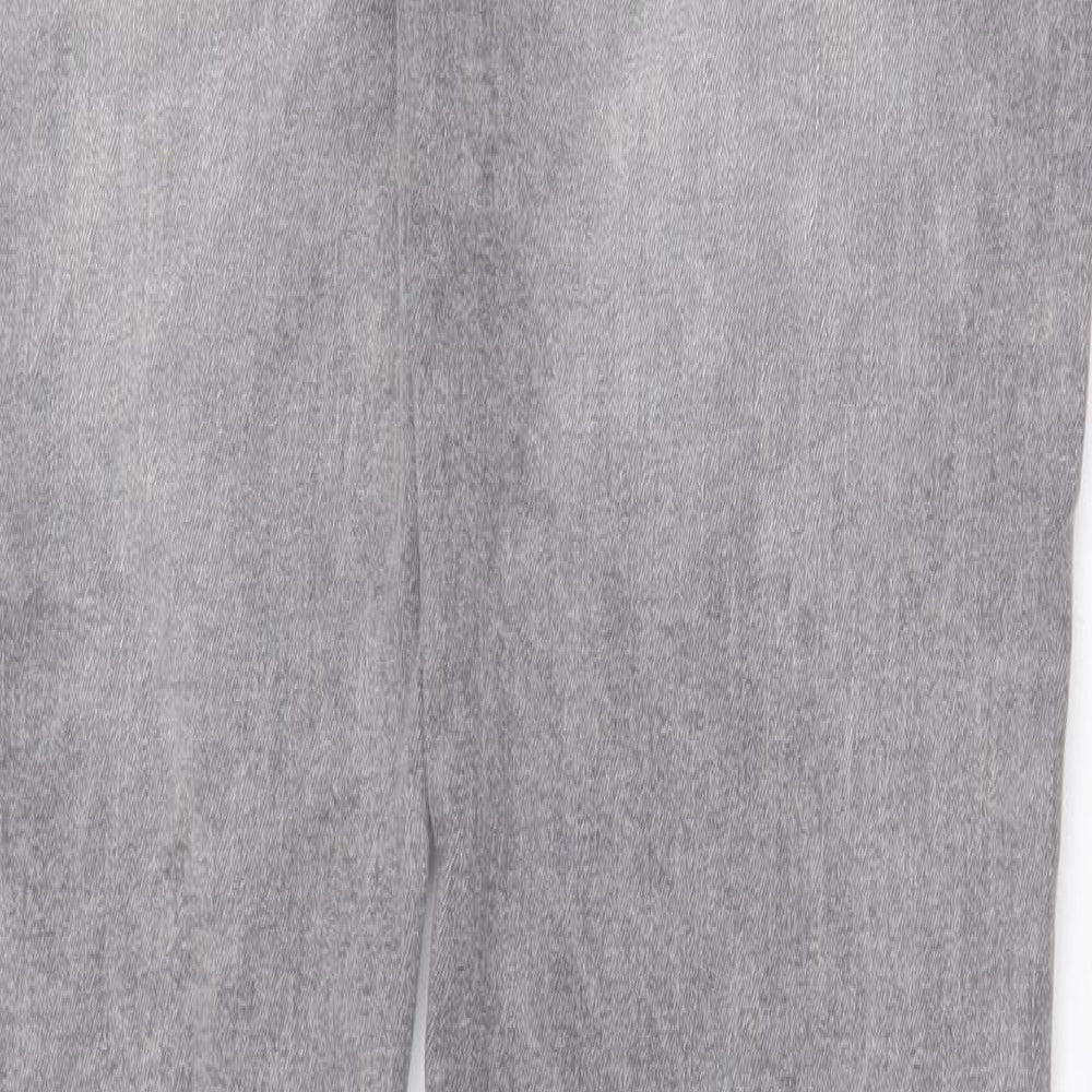 Denim & Co. Mens Grey Cotton Skinny Jeans Size 30 in Regular Zip