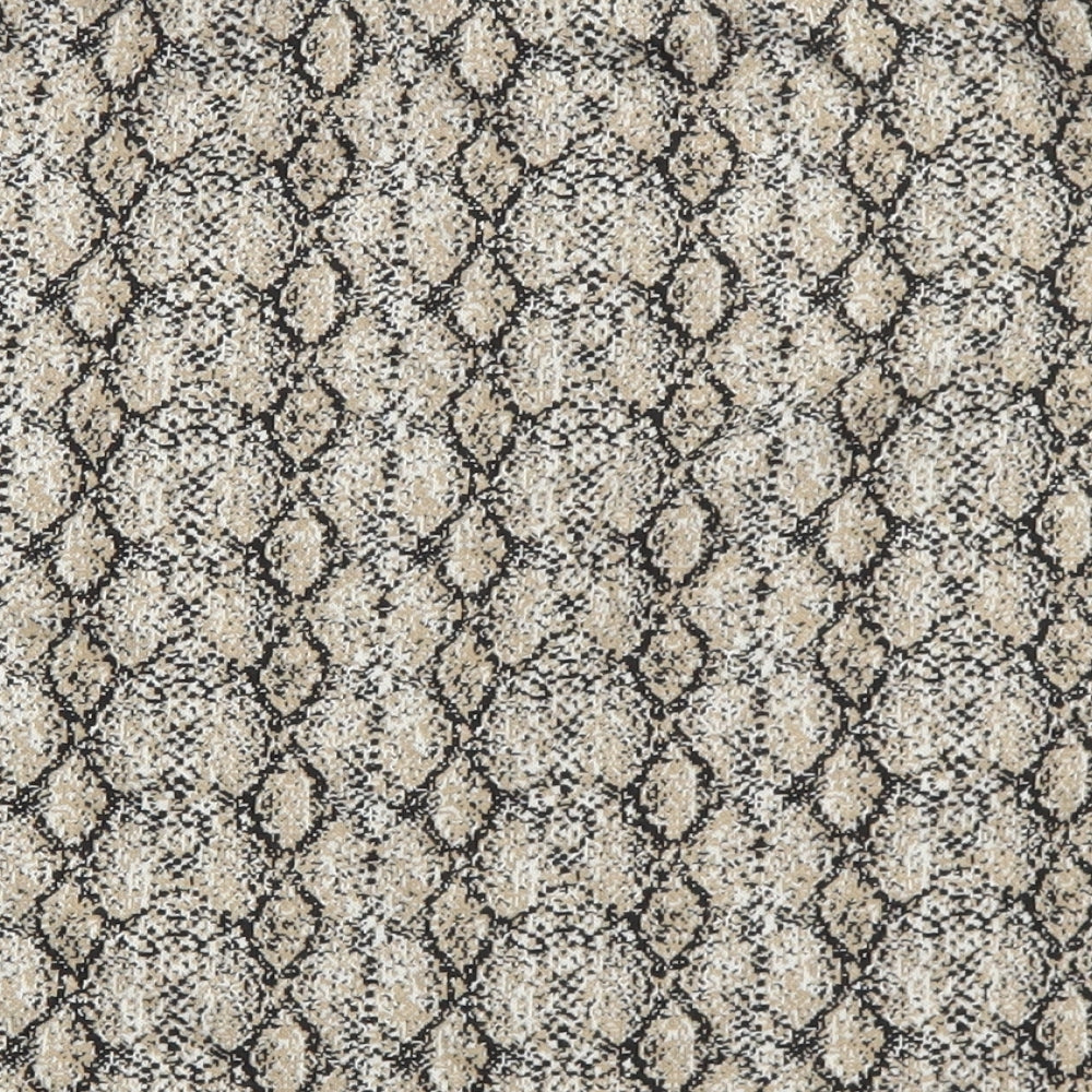 Primark Womens Brown Geometric Polyester A-Line Skirt Size 14