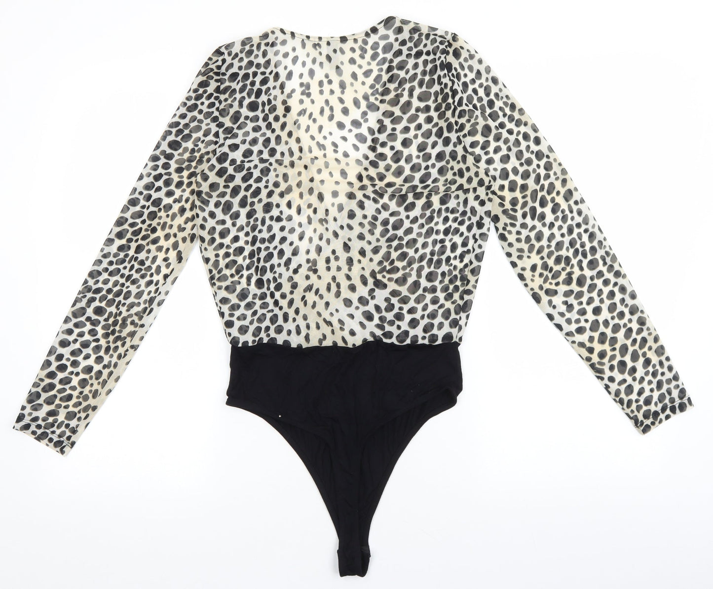 Womens UK Size 8 ASOS One-Piece Brown Bodysuit
