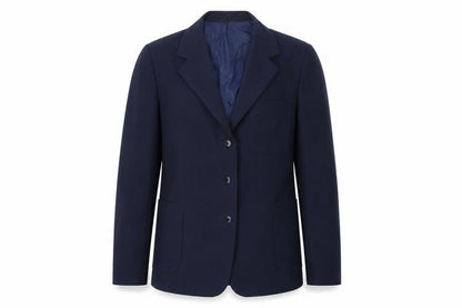 Boyd Cooper Mens Blue Polyester Jacket Blazer Size 38