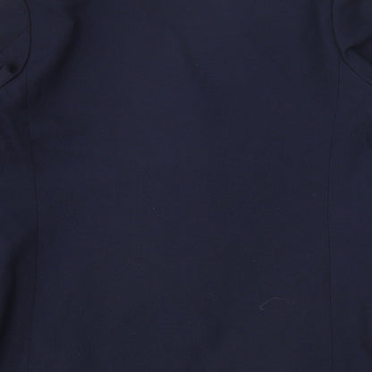 Boyd Cooper Mens Blue Polyester Jacket Blazer Size 38