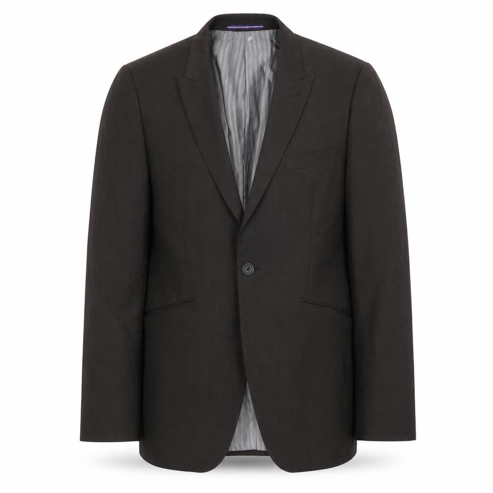 Tahari Mens Brown Polyester Jacket Blazer Size 38