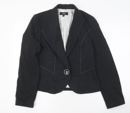 Womens UK Size 10 Marks and Spencer Black Jacket