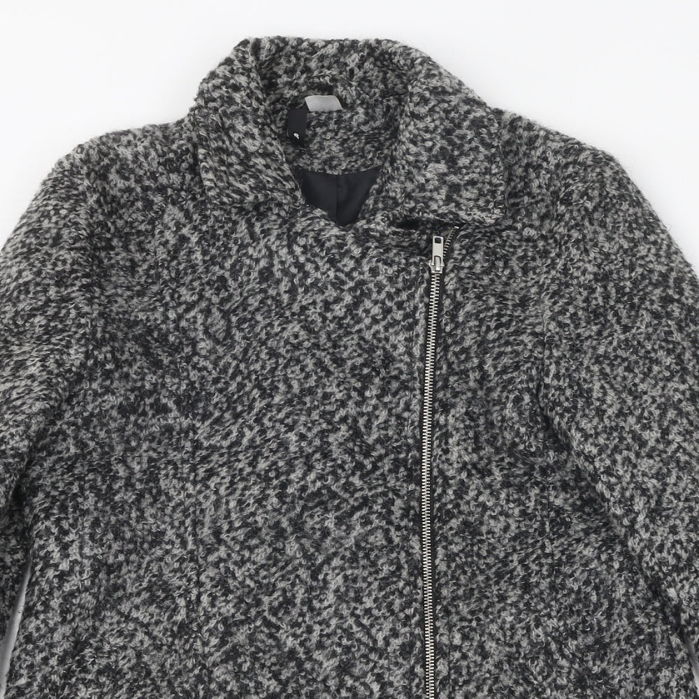 Womens UK Size 8 H&M Grey Jacket