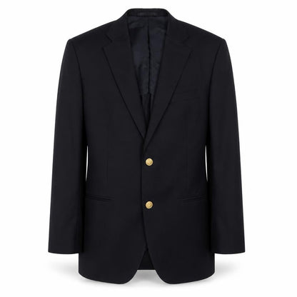 Barrage Mens Black Polyester Jacket Blazer Size 38