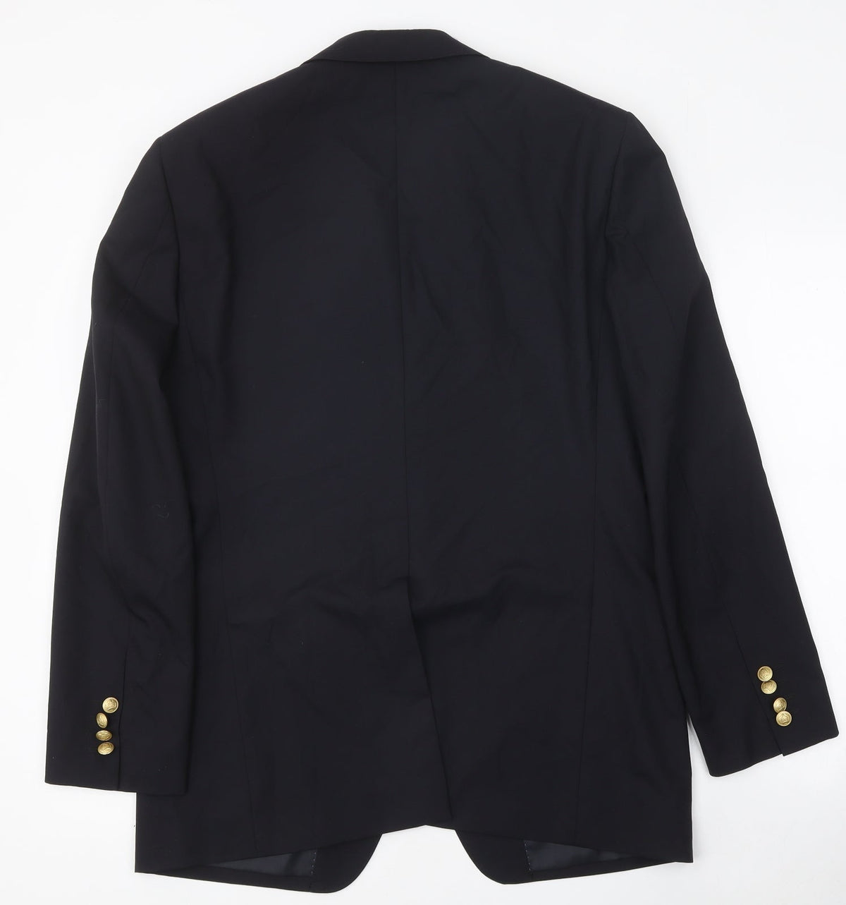 Barrage Mens Black Polyester Jacket Blazer Size 38