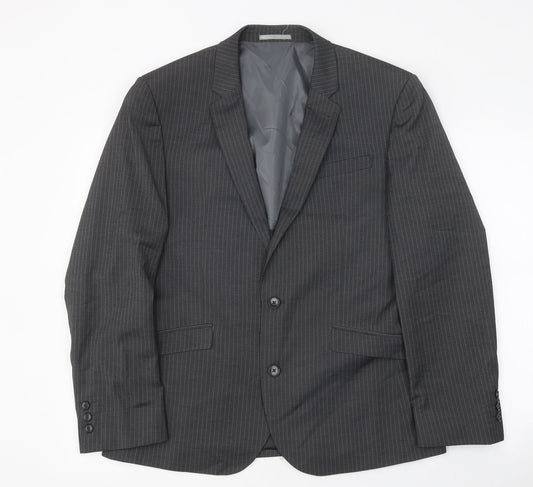 Mens UK Size 40 NEXT Regular Grey Suit Jacket