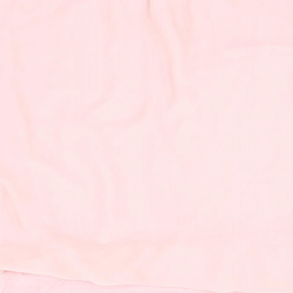 Womens UK Size S QED London Pink Basic Blouse