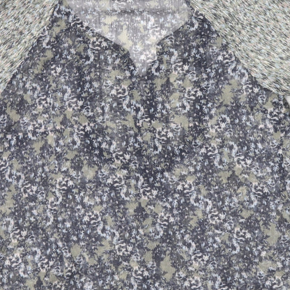 Womens UK Size 10 Marks and Spencer Multicoloured Basic Blouse