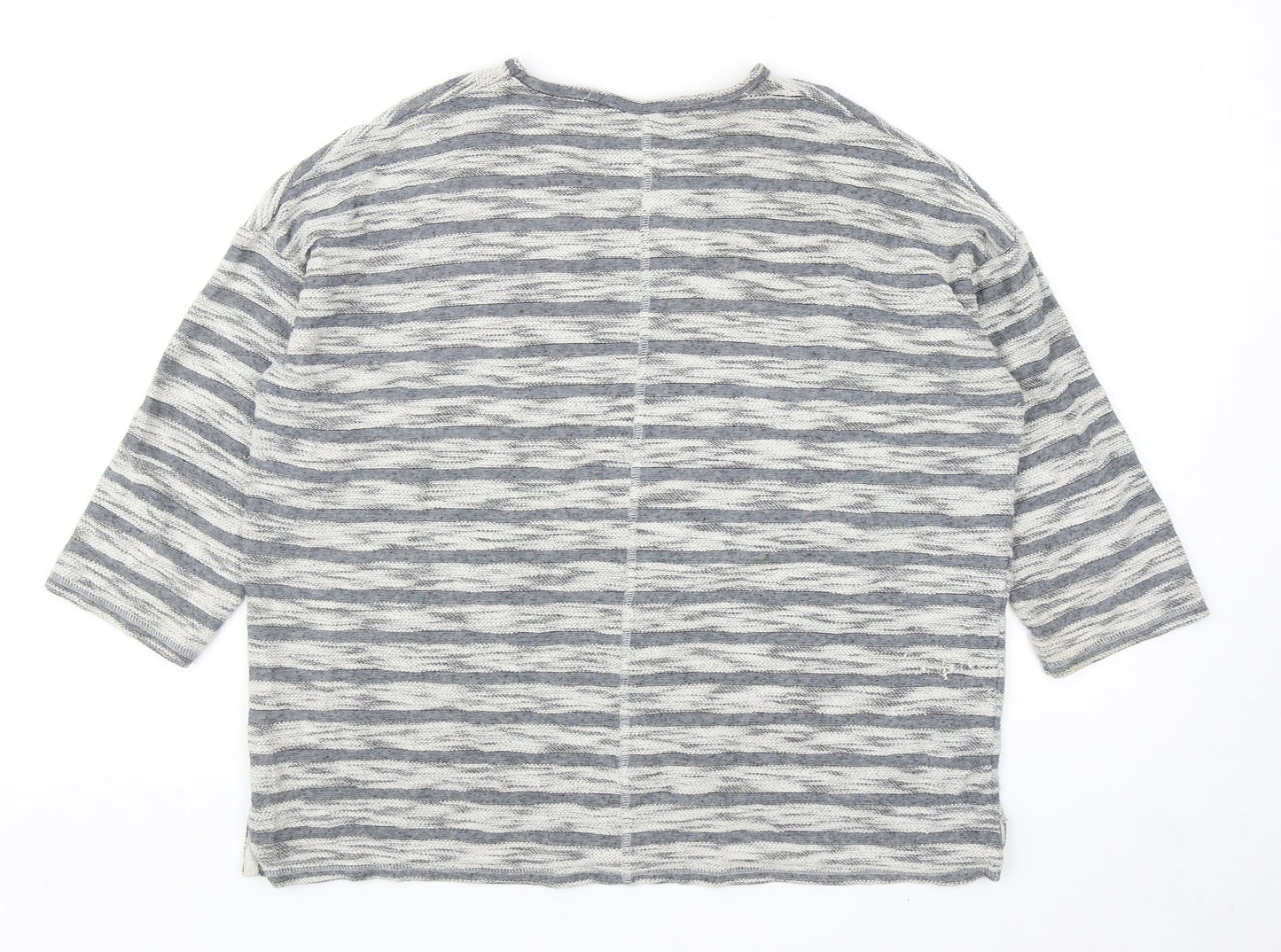 Womens UK Size L EWM Grey Pullover Sweatshirt