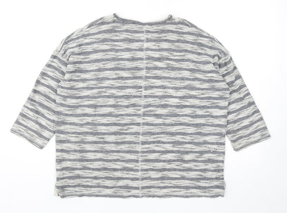 Womens UK Size L EWM Grey Pullover Sweatshirt