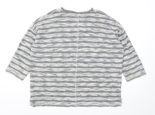 Womens UK Size L EWM Grey Pullover Sweatshirt