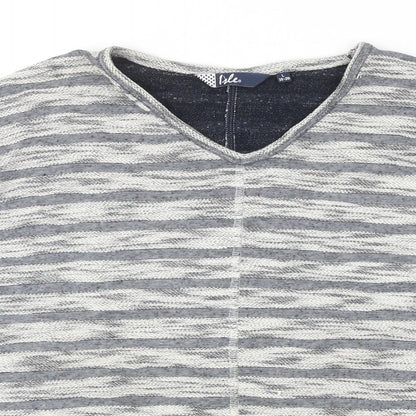 Womens UK Size L EWM Grey Pullover Sweatshirt