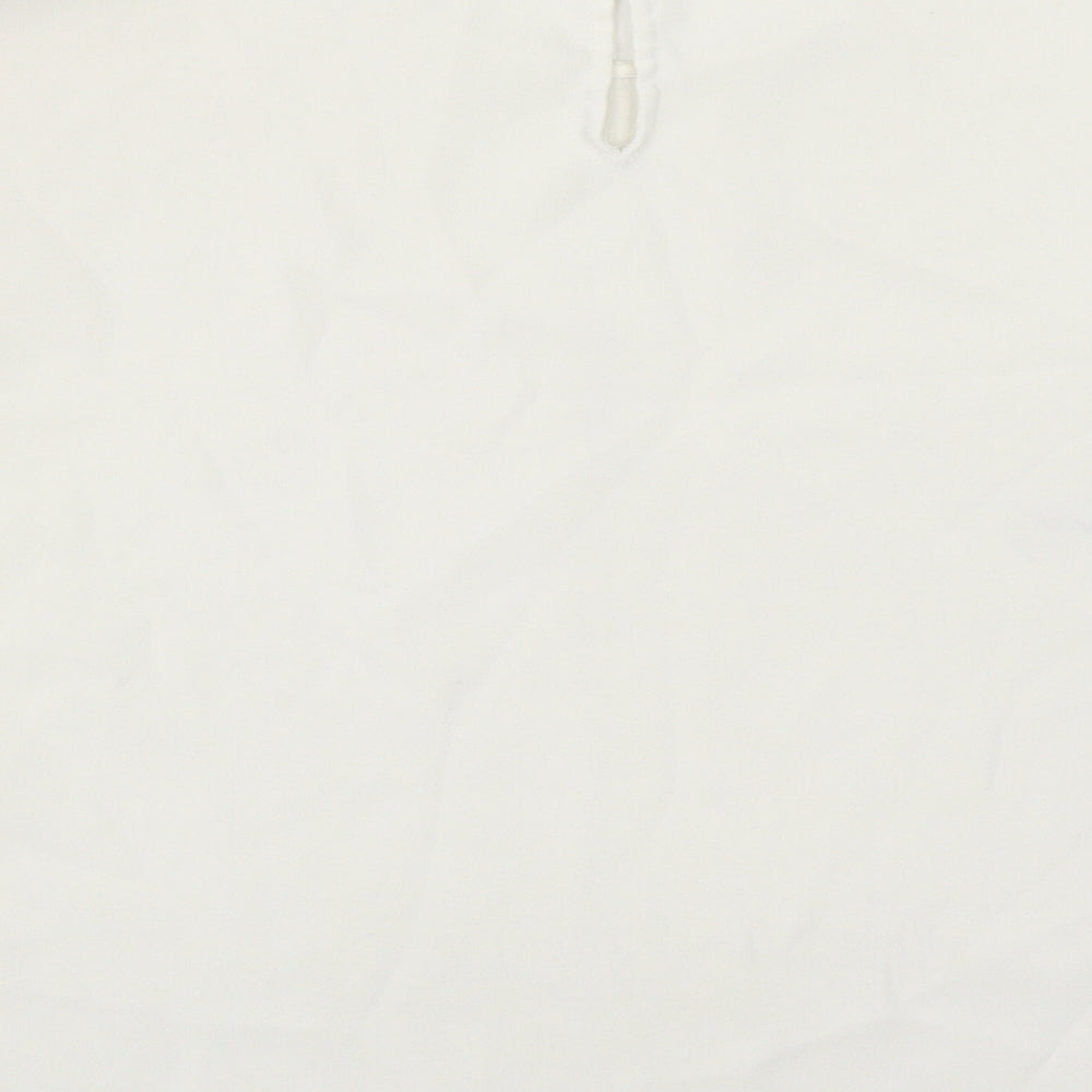 Womens UK Size S Zara White Basic Blouse