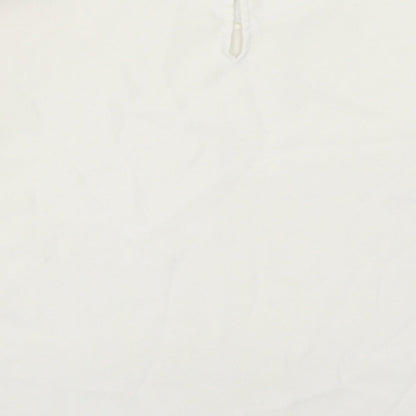 Womens UK Size S Zara White Basic Blouse