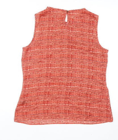Womens UK Size 14 Per Una Red Basic Tank