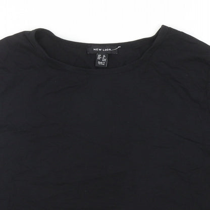 Womens UK Size 12 New Look Black Basic Tank
