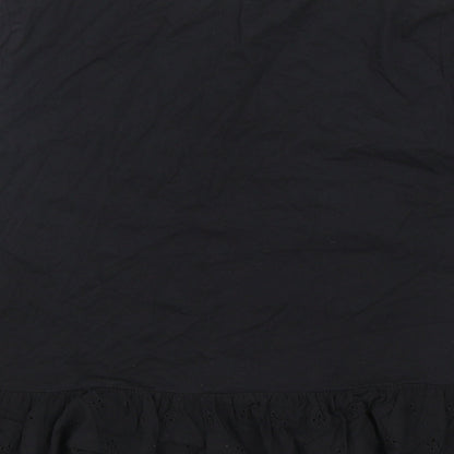 Womens UK Size 12 New Look Black Basic Tank