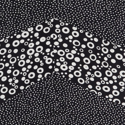 Marks and Spencer Womens Blue Geometric Viscose Flare Set Size 18