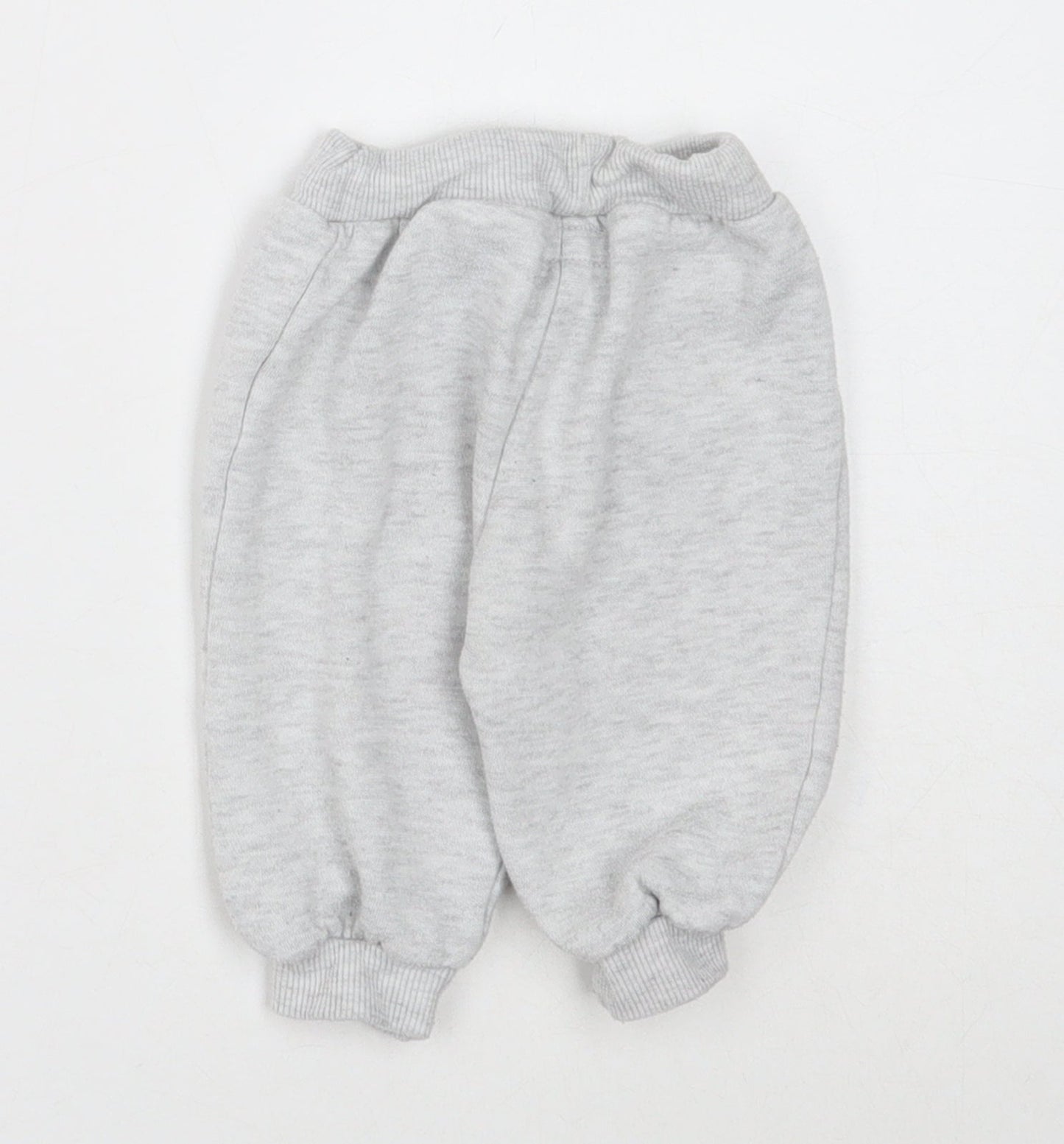 Early Days Girls Grey Polyester Jogger Trousers Size 3-6 Months Drawstring