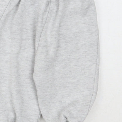 Early Days Girls Grey Polyester Jogger Trousers Size 3-6 Months Drawstring