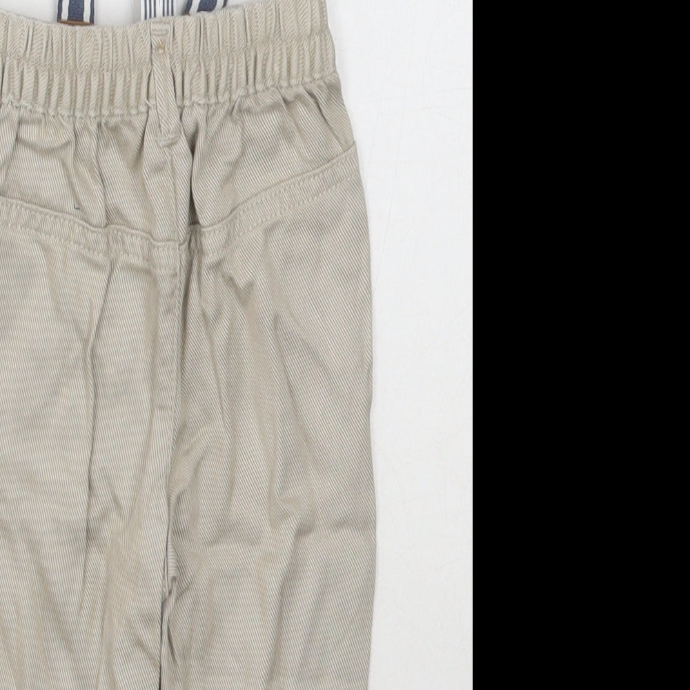 Nutmeg Boys Grey Lyocell Track Pants Trousers Size 3-6 Months Button - Suspenders