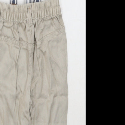 Nutmeg Boys Grey Lyocell Track Pants Trousers Size 3-6 Months Button - Suspenders