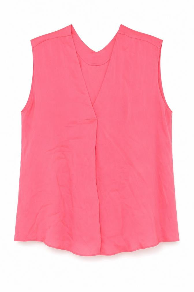 Womens UK Size 16 Marks and Spencer Pink Basic Blouse