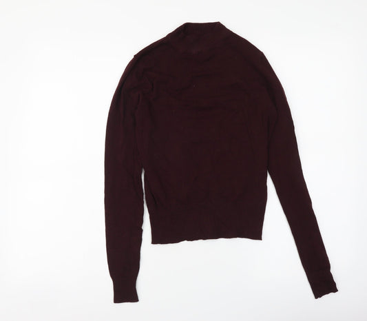 Womens UK Size 10 New Look Purple Pullover Jumper