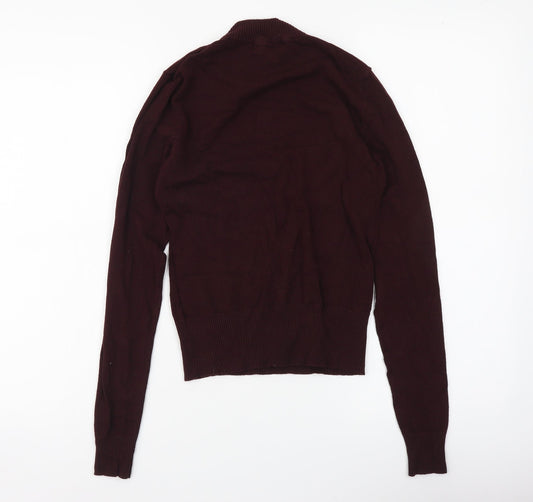 Womens UK Size 10 New Look Purple Pullover Jumper
