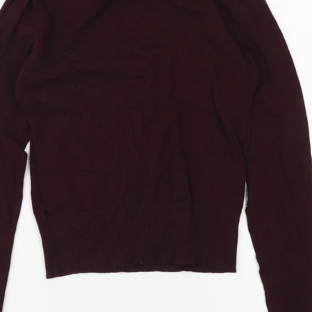 Womens UK Size 10 New Look Purple Pullover Jumper