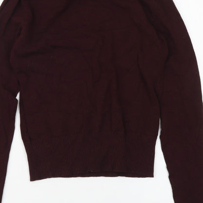 Womens UK Size 10 New Look Purple Pullover Jumper