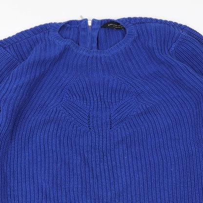Womens UK Size 10 Dorothy Perkins Blue Pullover Jumper