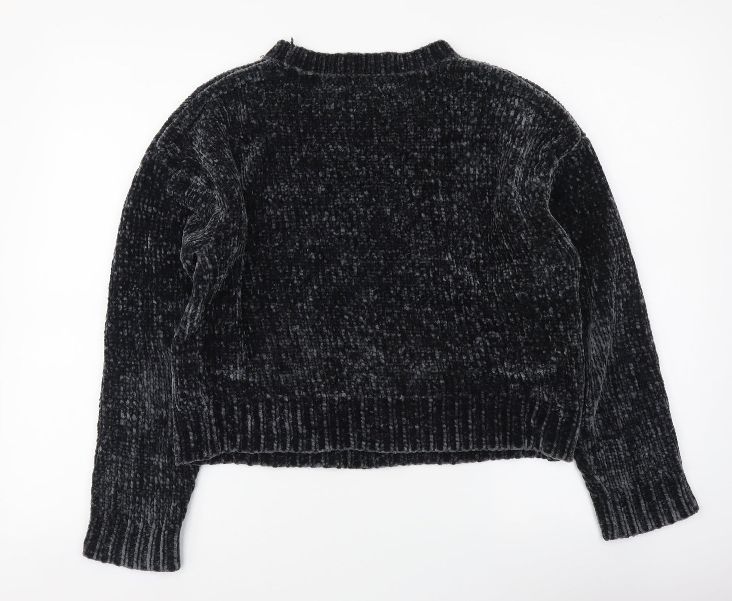 Womens UK Size S New Look Grey Pullover Jumper