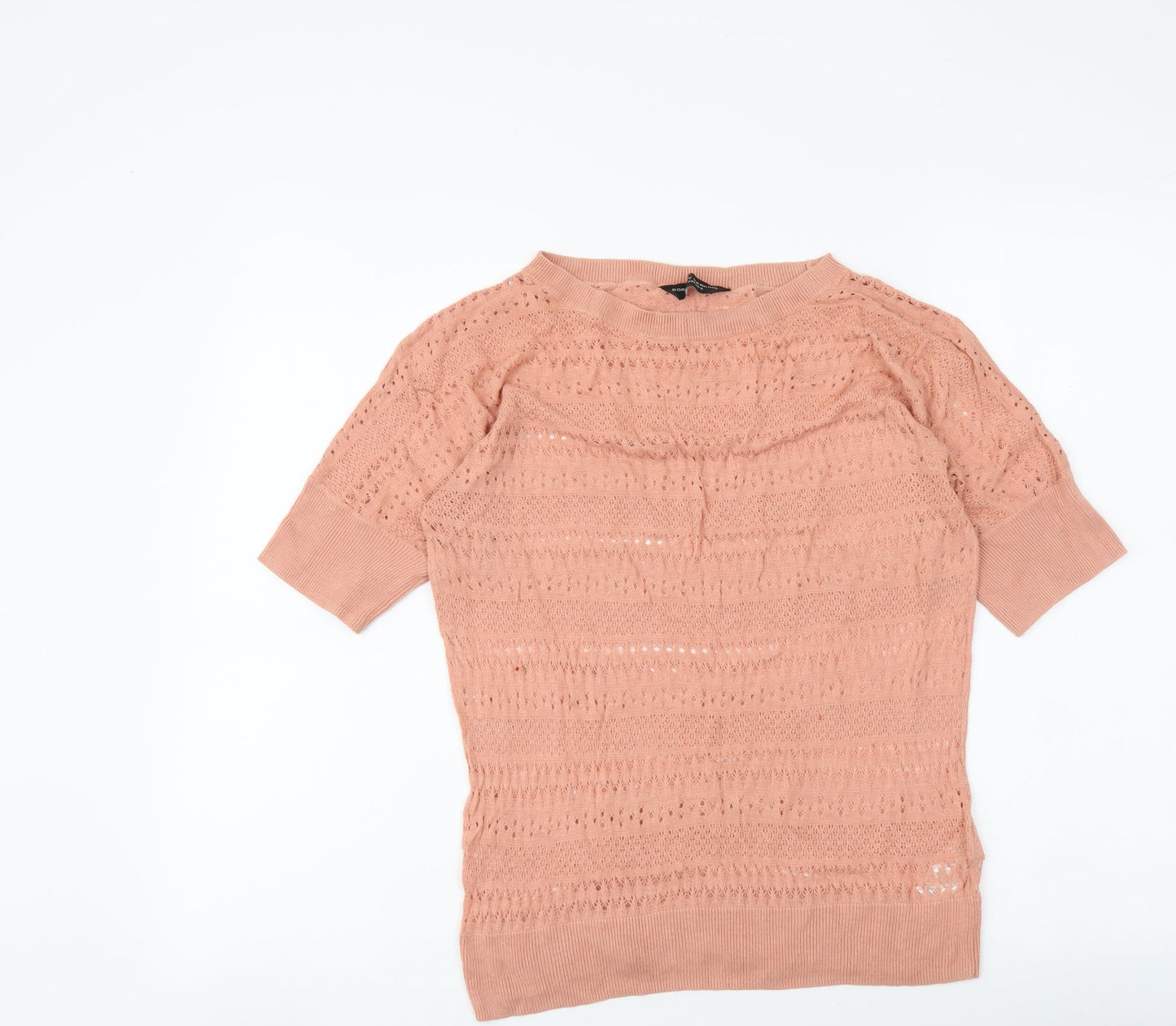 Womens UK Size 12 Dorothy Perkins Pink Basic Blouse