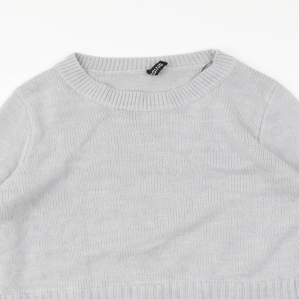 Womens UK Size S H&M Grey Pullover Jumper