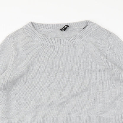 Womens UK Size S H&M Grey Pullover Jumper