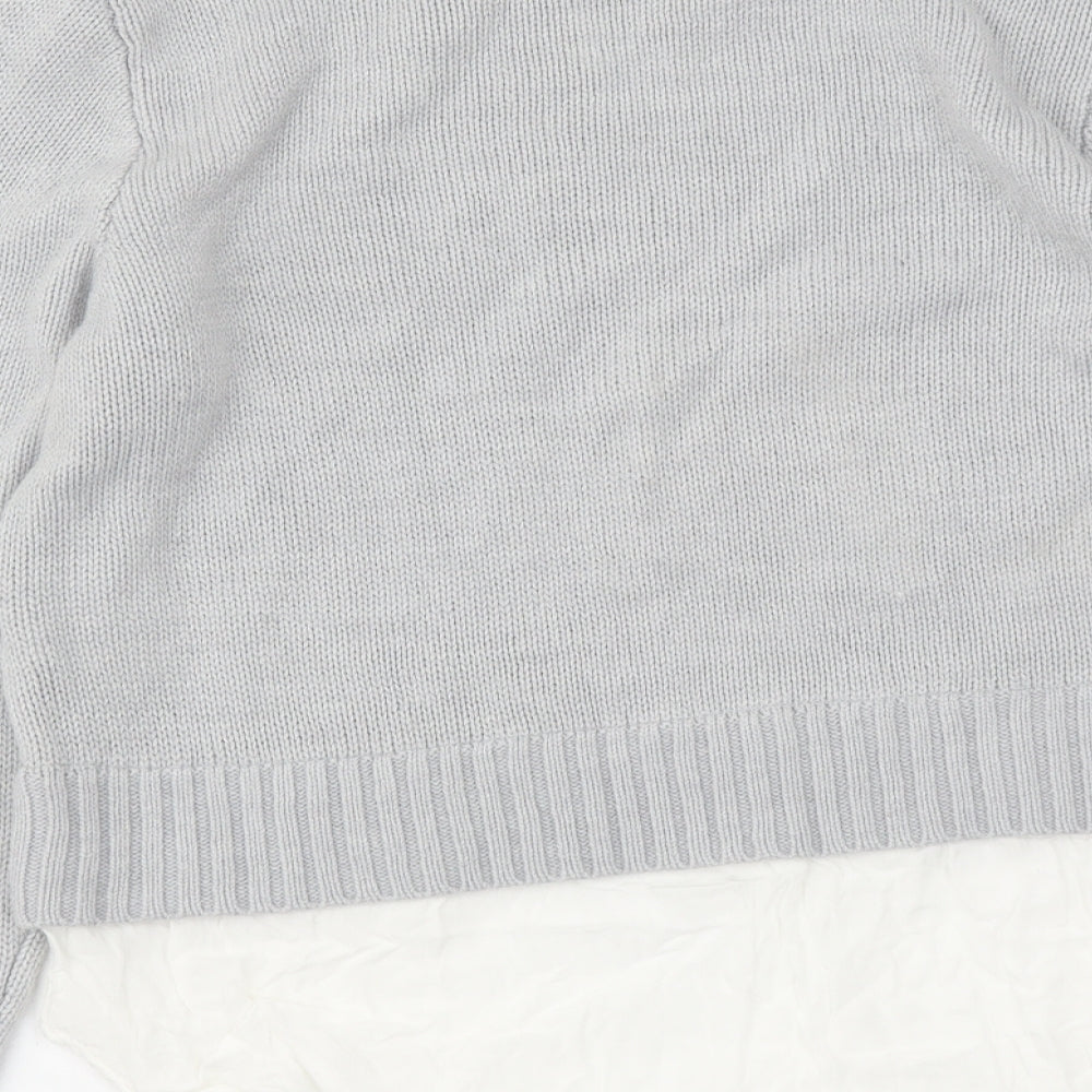 Womens UK Size S H&M Grey Pullover Jumper