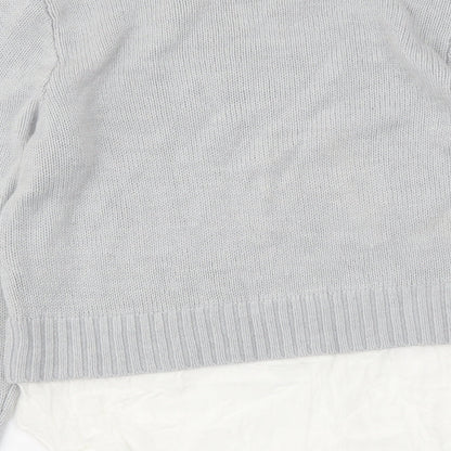 Womens UK Size S H&M Grey Pullover Jumper