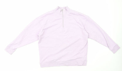 Womens UK Size 12 Marks and Spencer Purple Pullover Sweatshirt