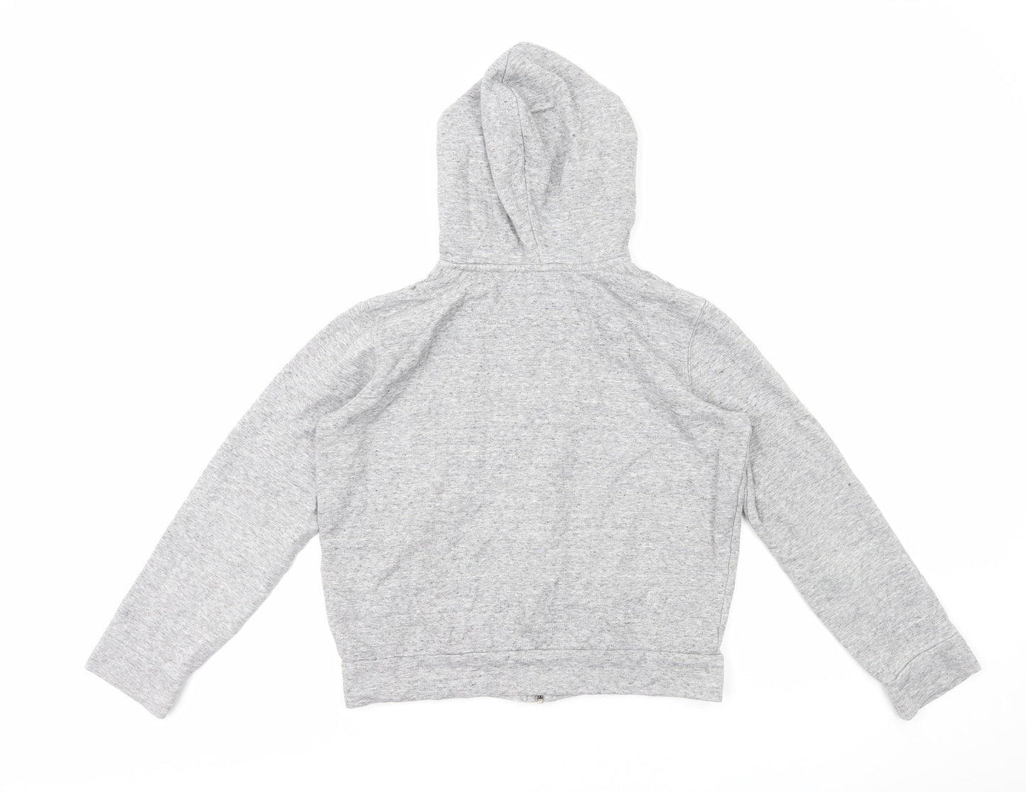 Womens UK Size S H&M Grey Full Zip Hoodie