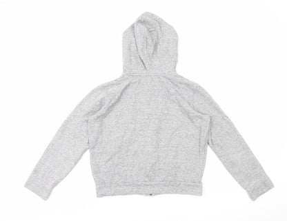 Womens UK Size S H&M Grey Full Zip Hoodie