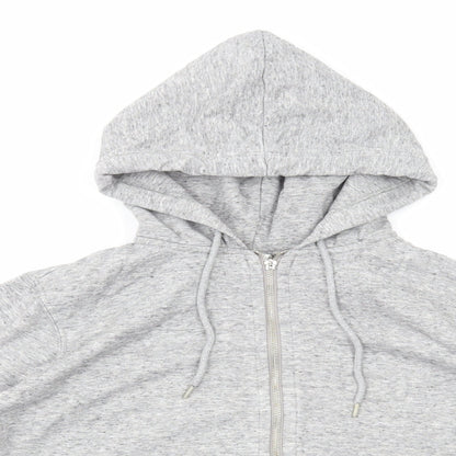 Womens UK Size S H&M Grey Full Zip Hoodie