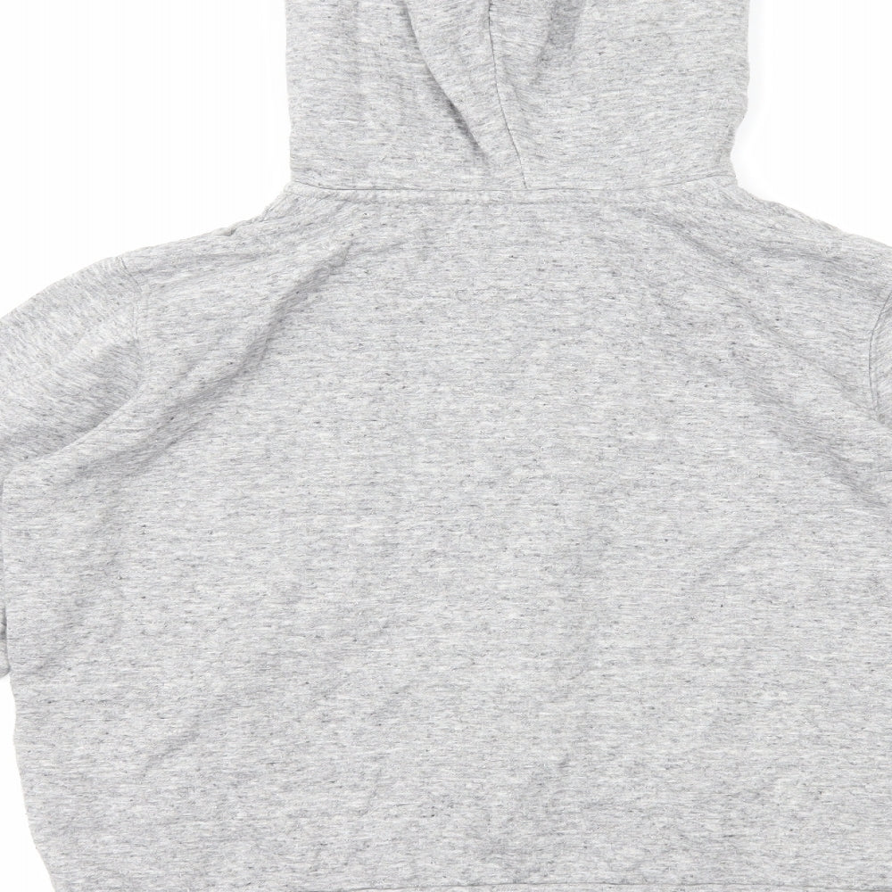 Womens UK Size S H&M Grey Full Zip Hoodie